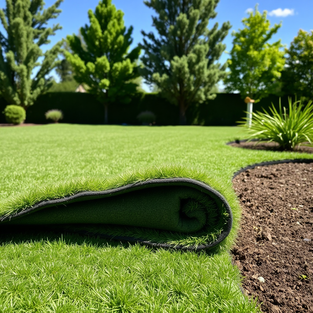 Sod installation