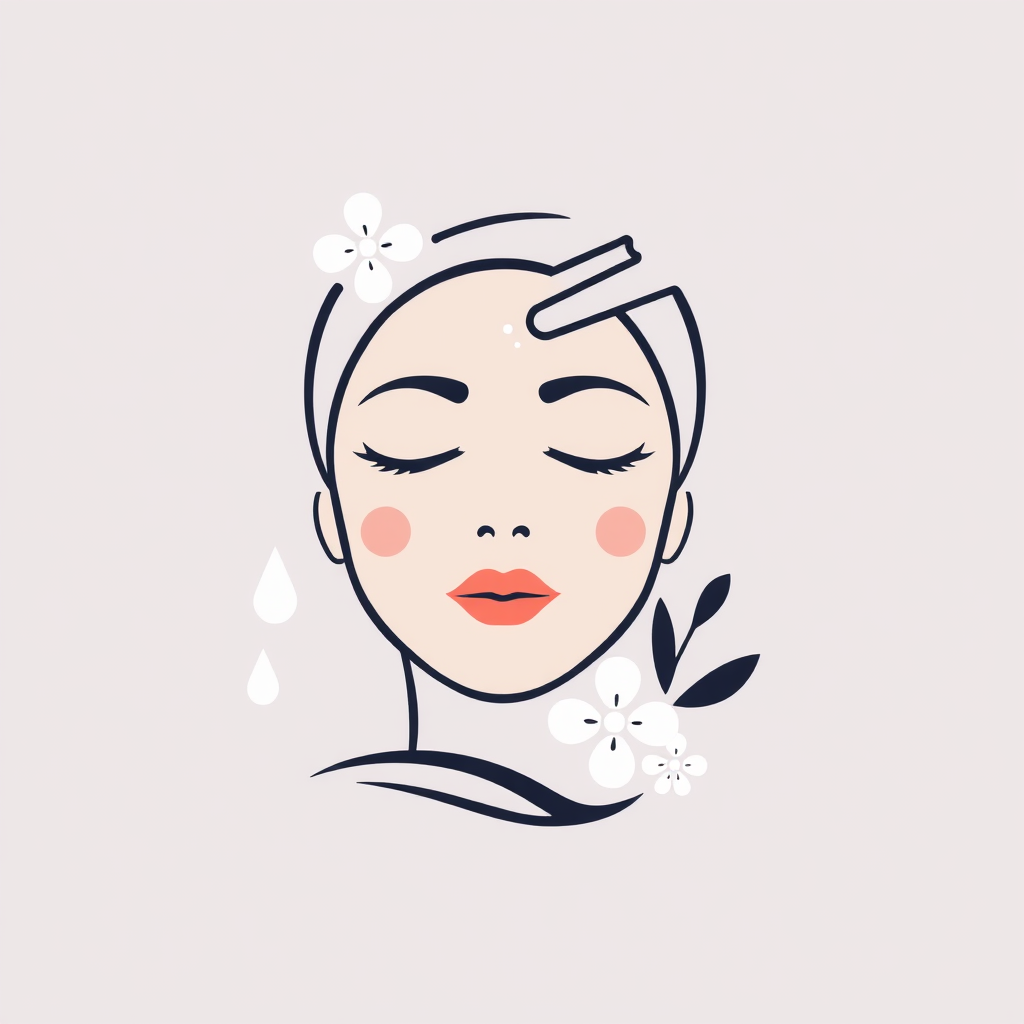 Facial treatment icon