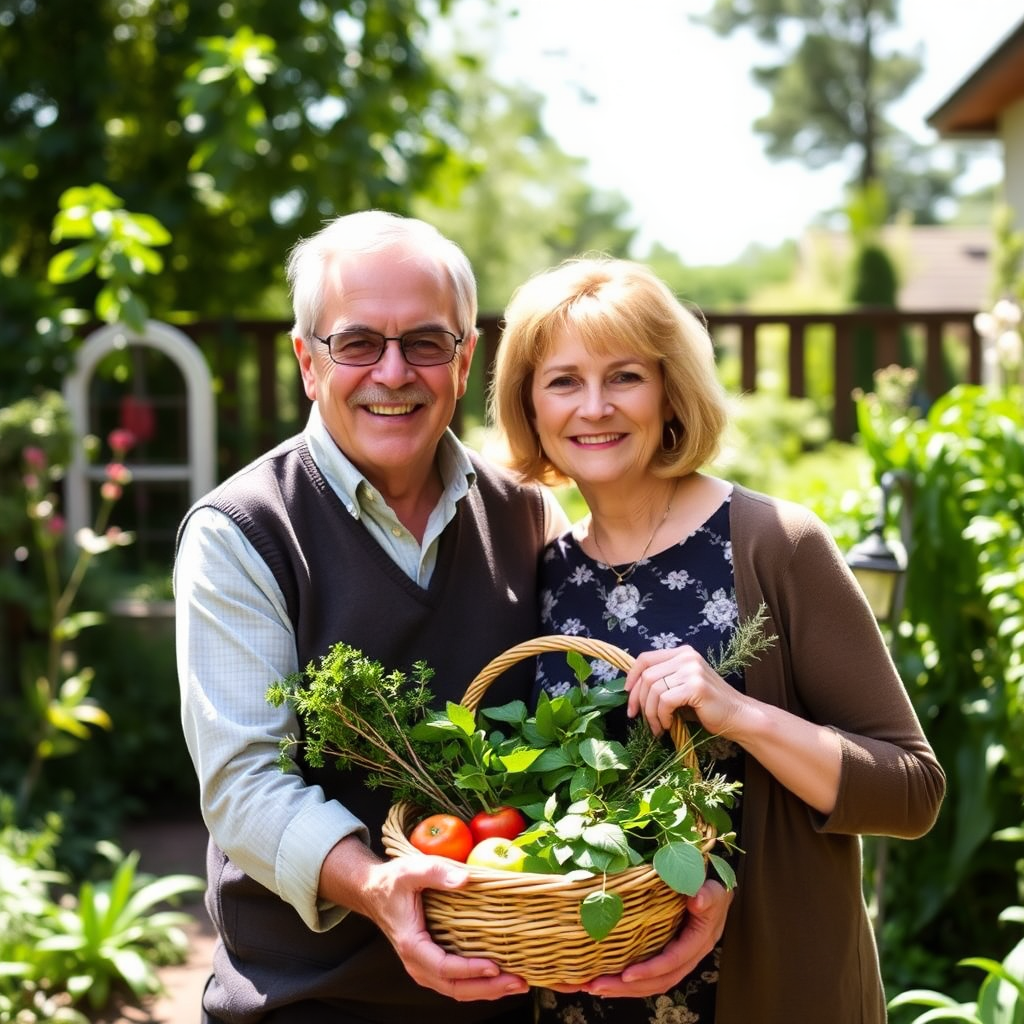The Miller family, hosts of Hearts Landing