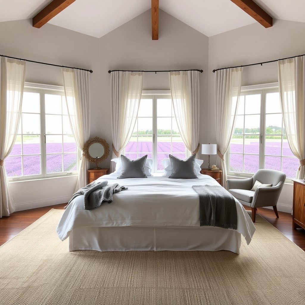 The Lavender Suite bedroom
