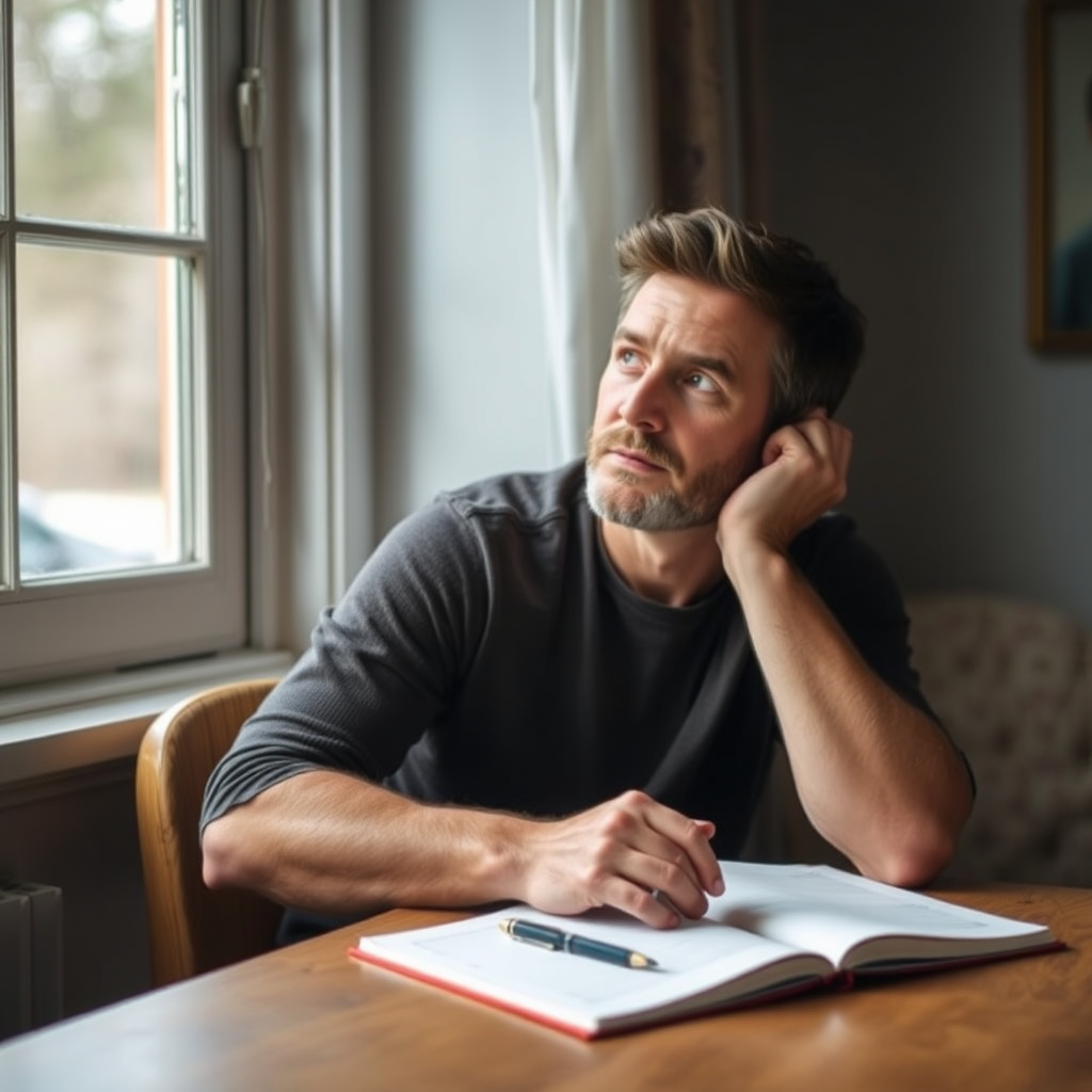 Portrait of David R.