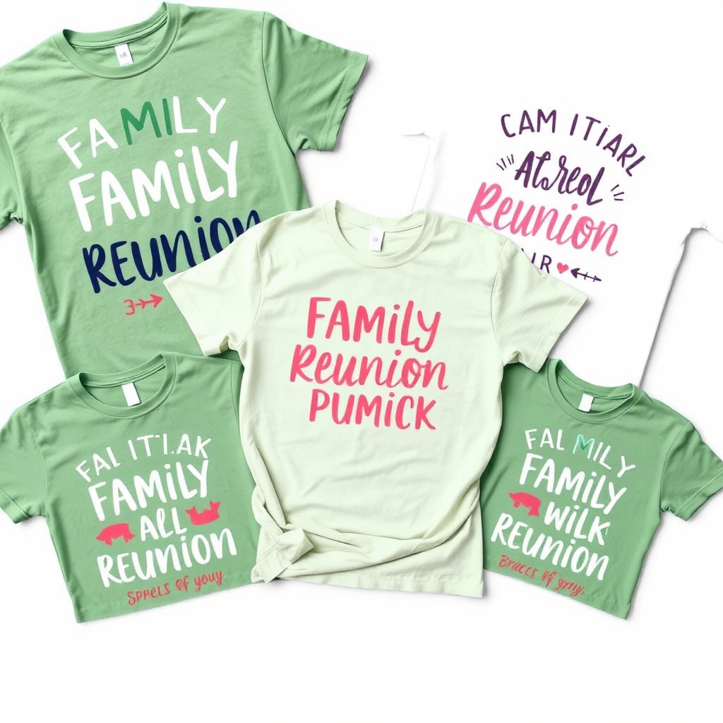 Family reunion shirts