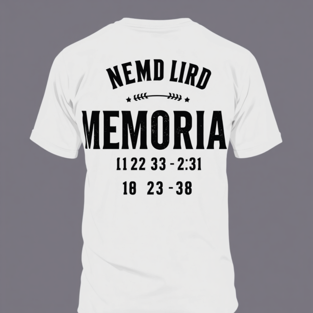 Memorial shirt