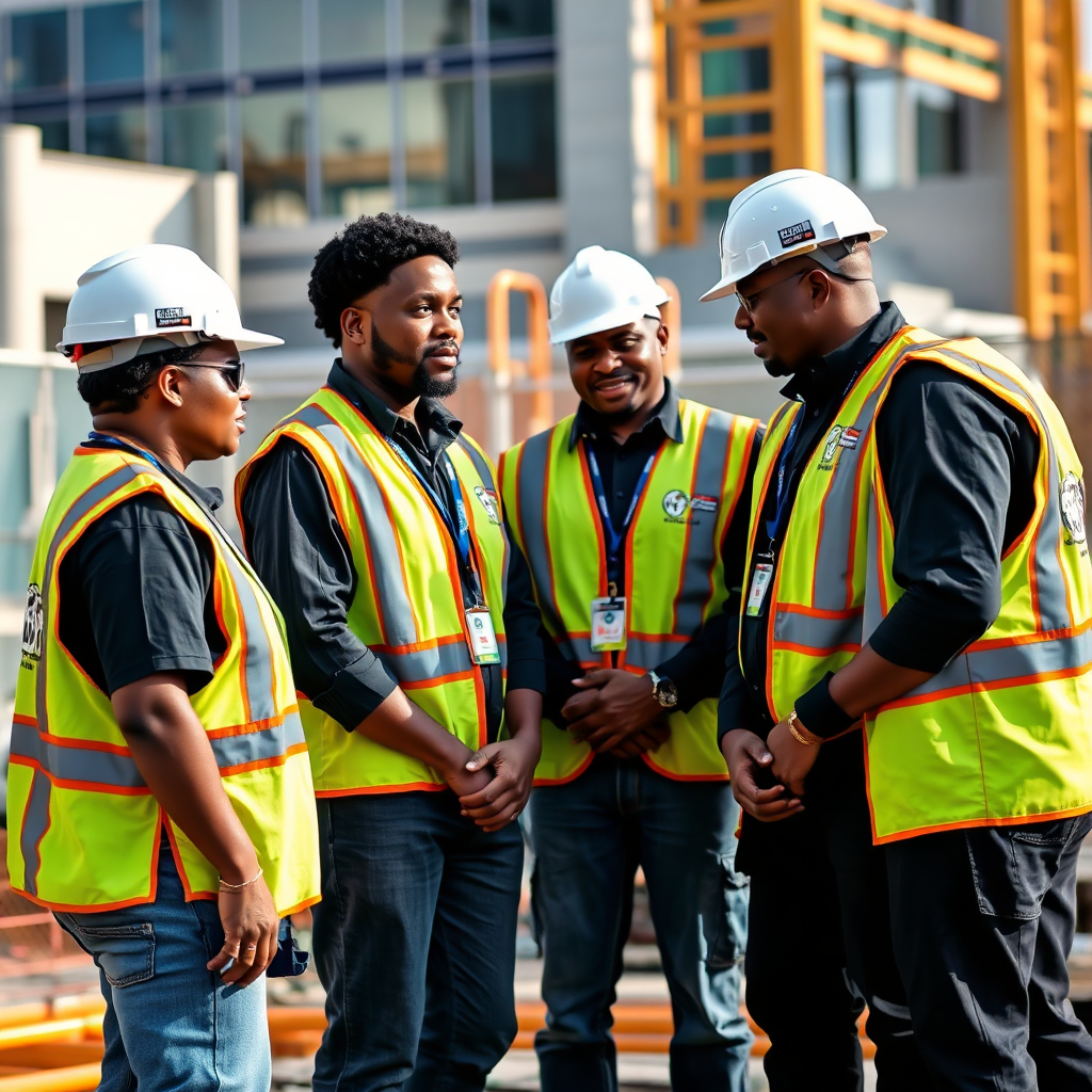 Team on site