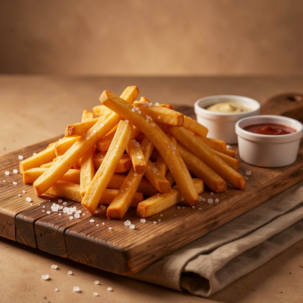Tallow fries and sauces