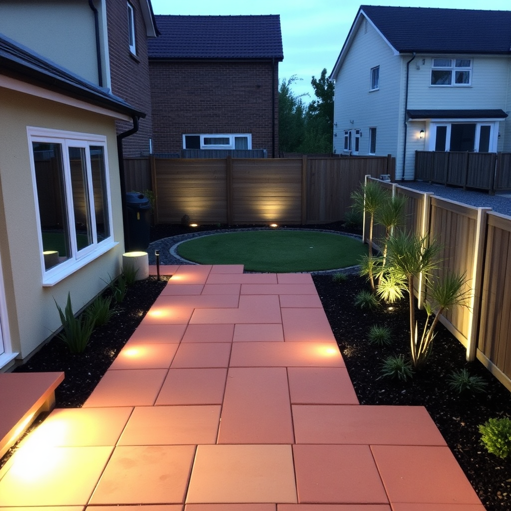 Project: outdoor paving patio