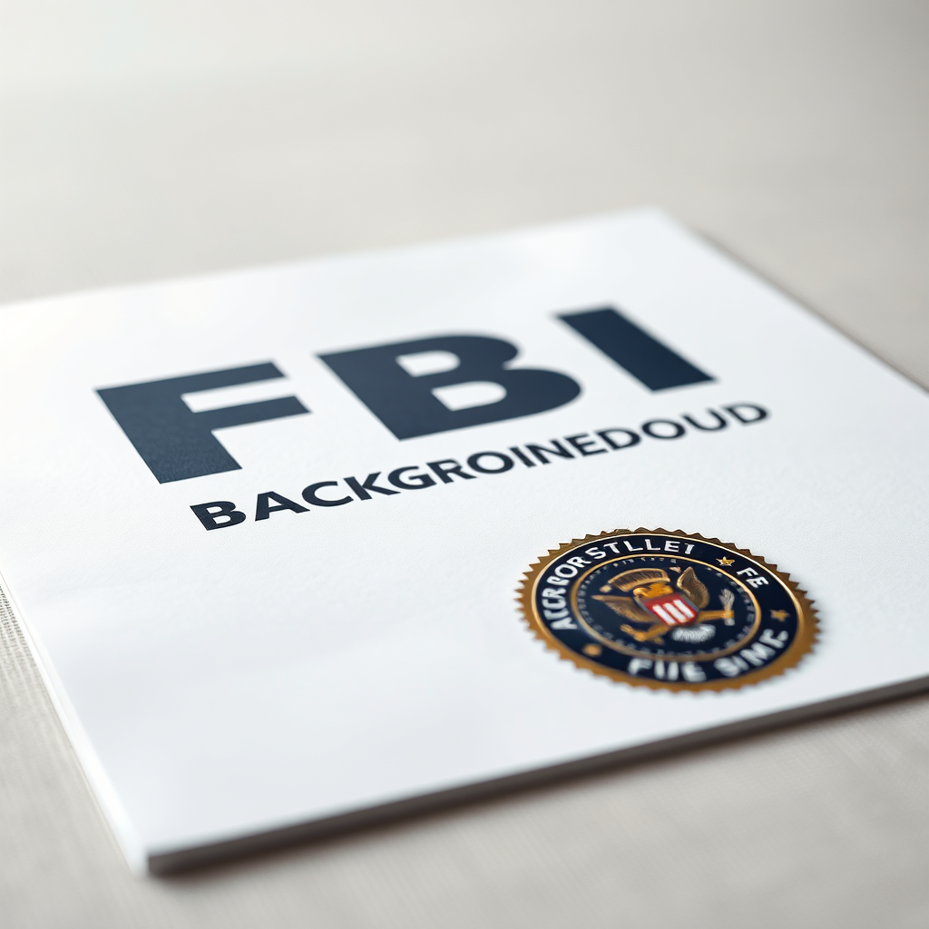 Apostille process for an FBI Background
