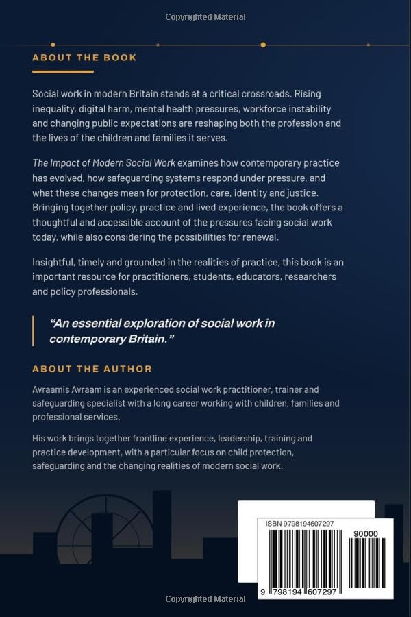 Back of The Impact of Modern Social Work by Avraamis Avraam