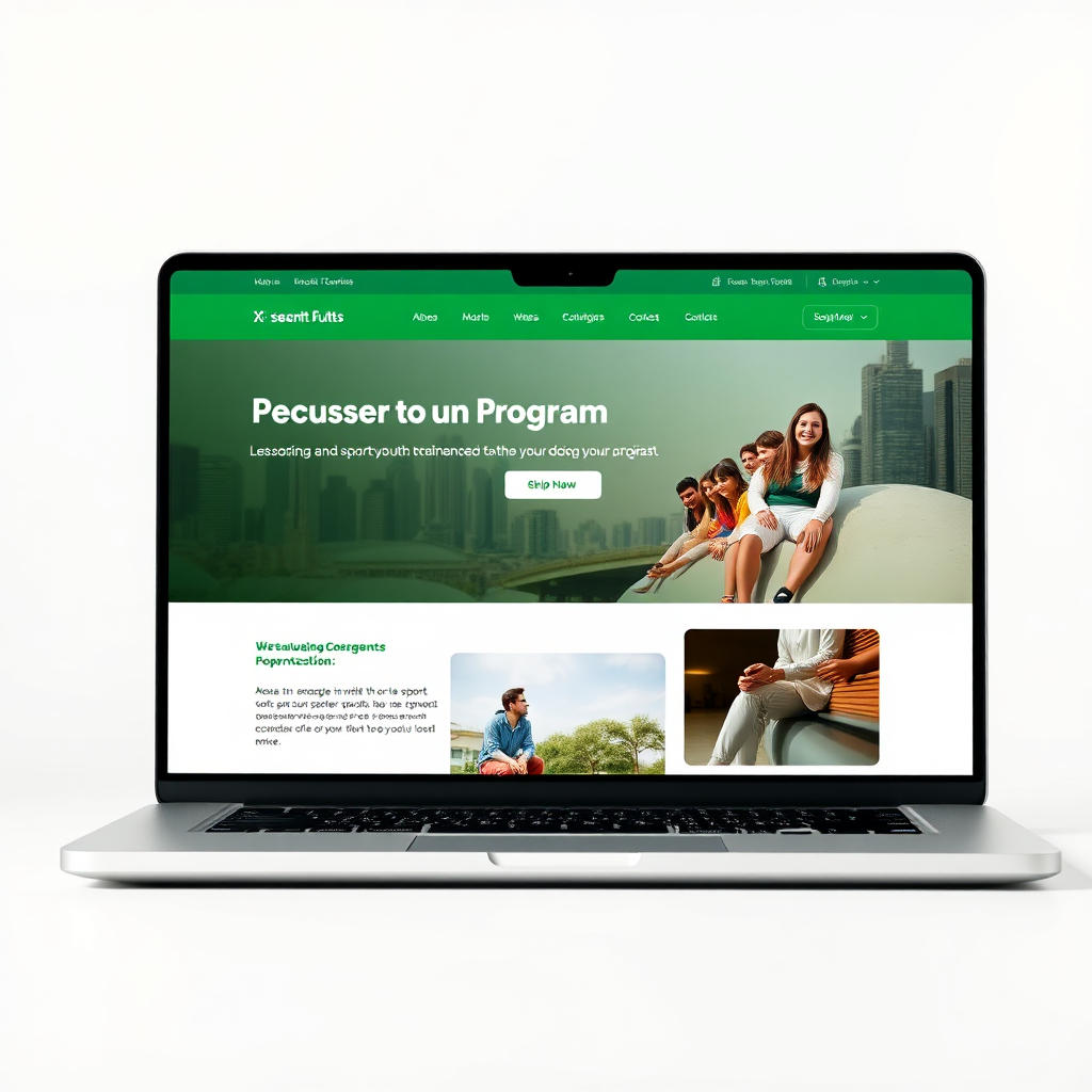 Metro Bass Youth Web Design Preview