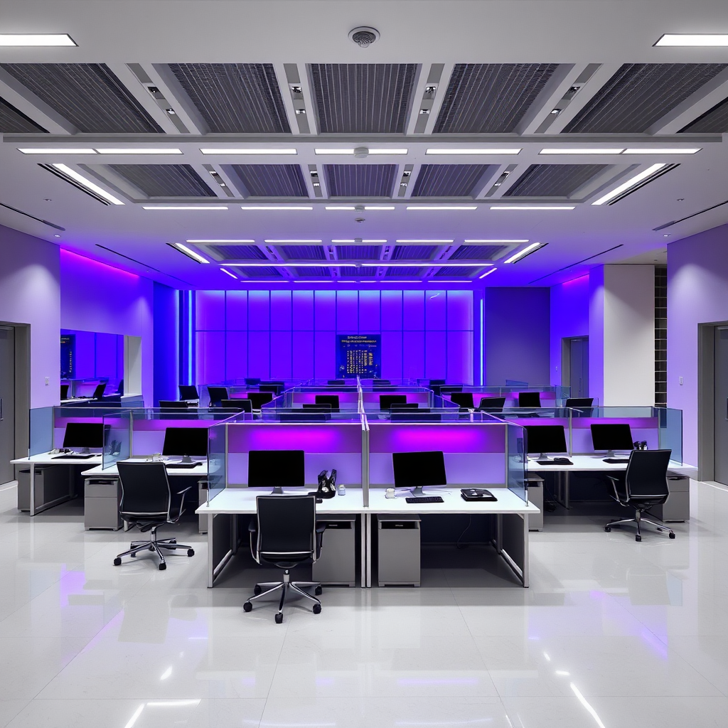 Creative studio space layout design preview