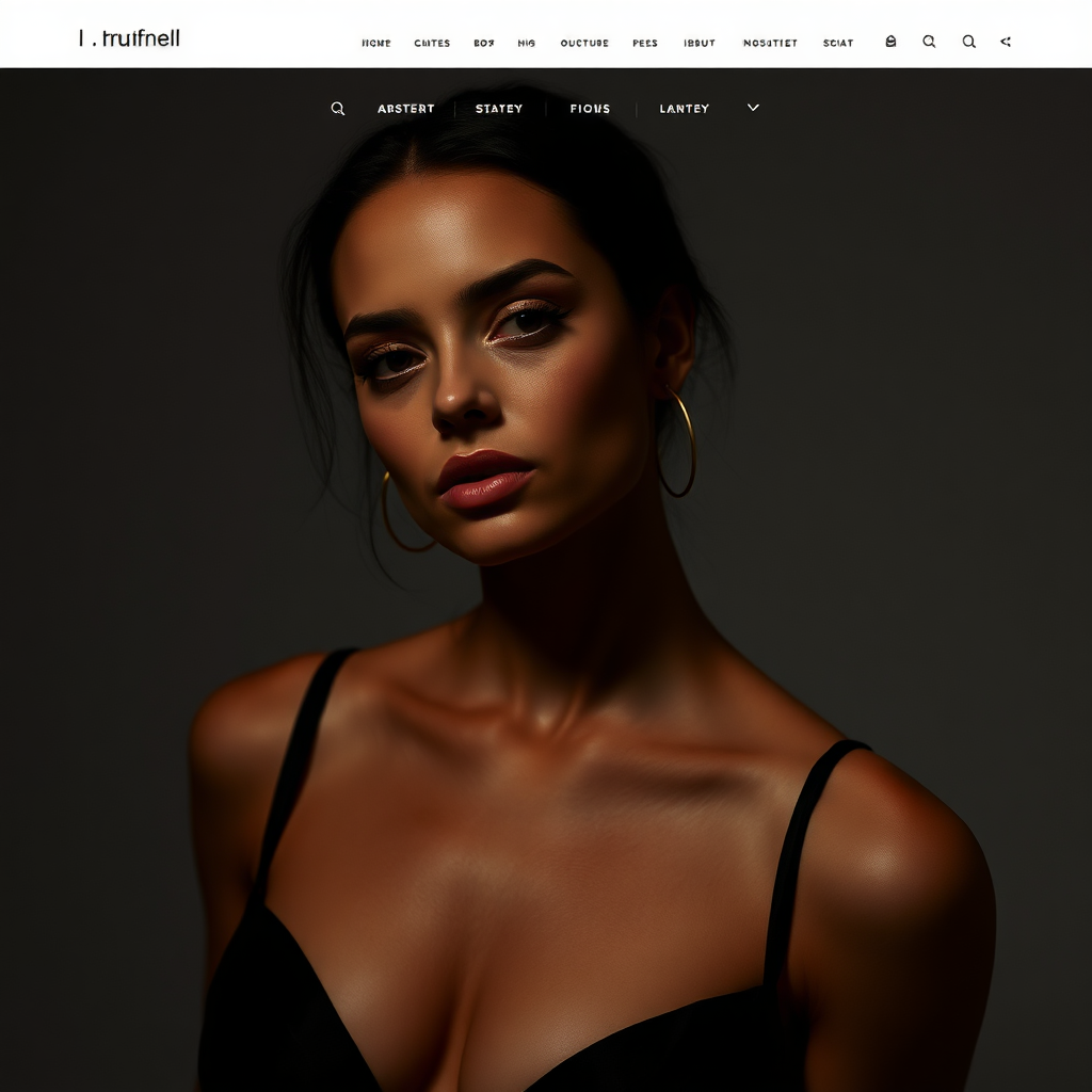 E-commerce portal interface designed for global luxury retail group