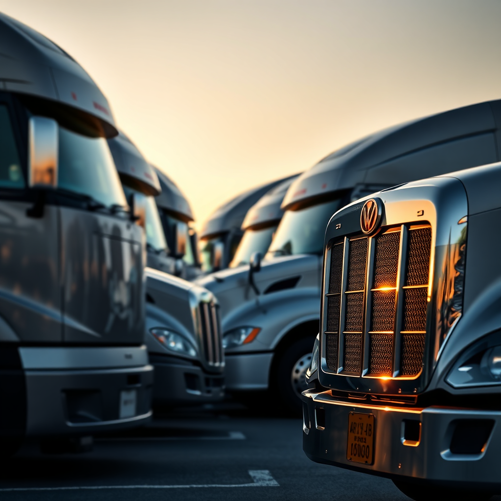 Big Shotz and Associates modern truck fleet lineup