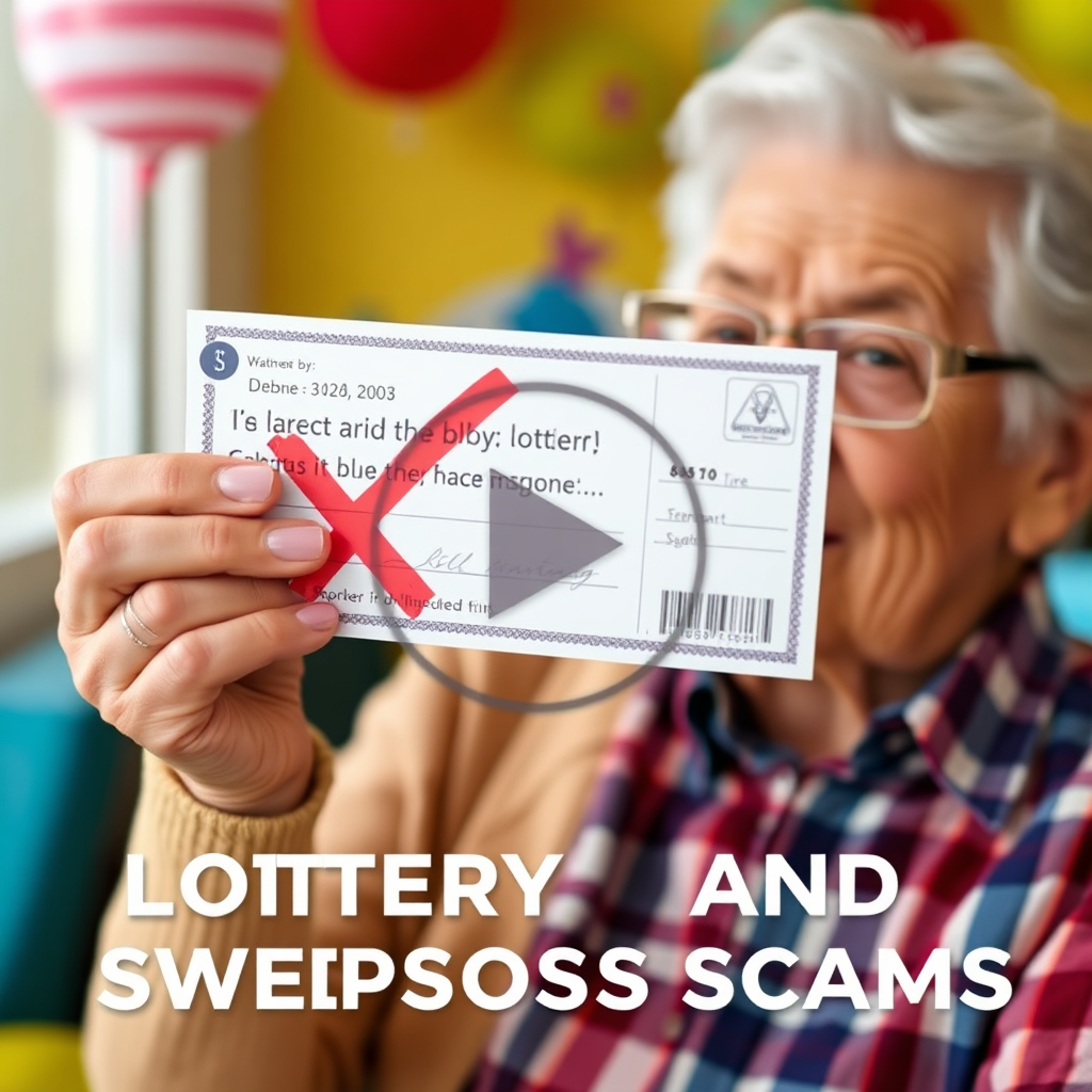 Video thumbnail for Lottery & Sweepstakes Scams