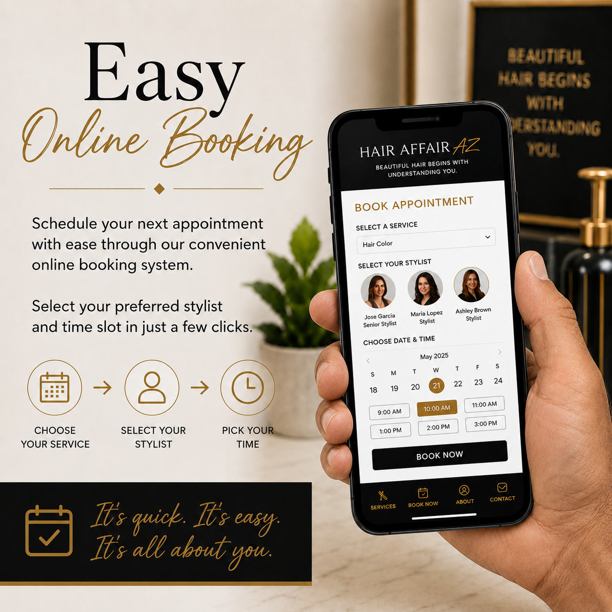 Easy Online Booking