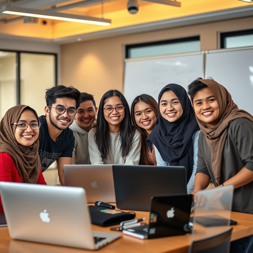 Anak IT Brunei community collaborating