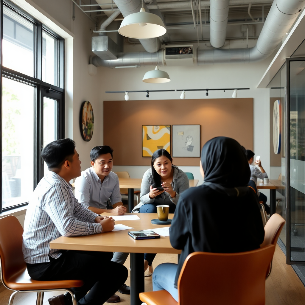 Networking and sharing session