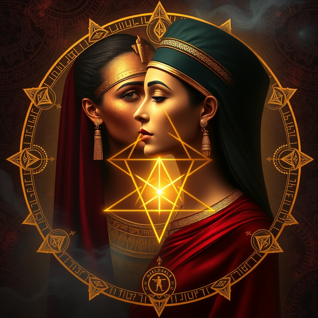 Fusion of Nefertiti and Magdalene energies