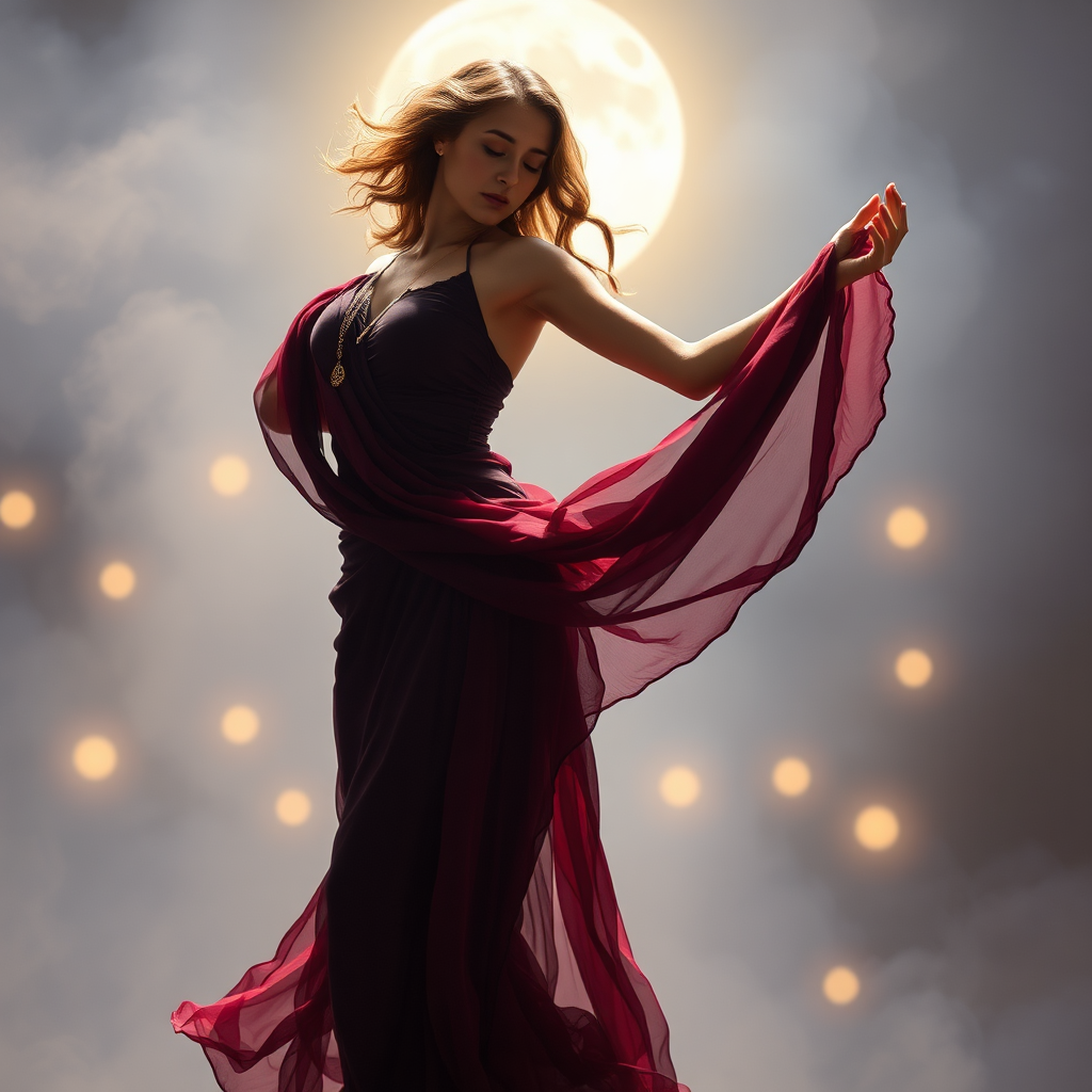 Woman performing Sacred Dance