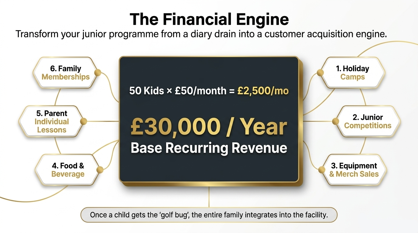 example of earnings from Bitesize Golf