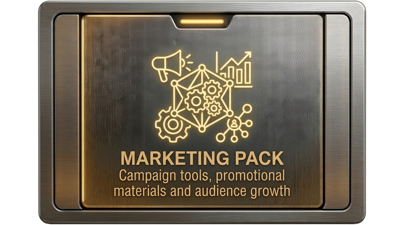marketing pack folder for downloads