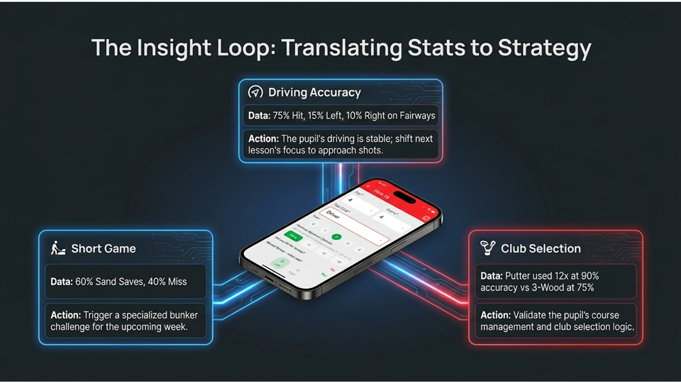 app page showing stats