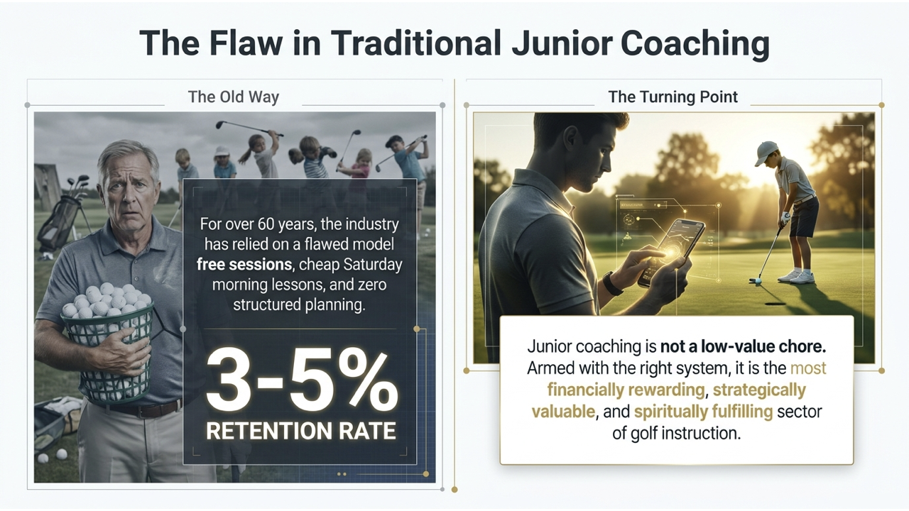 the old way and the new way of coaching kids