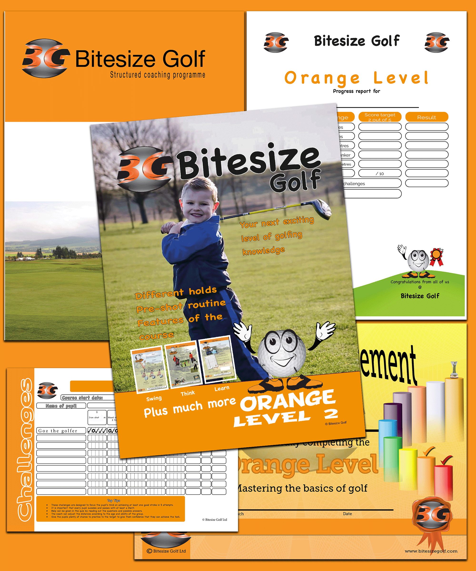 Bitesize Golf Orange Level
