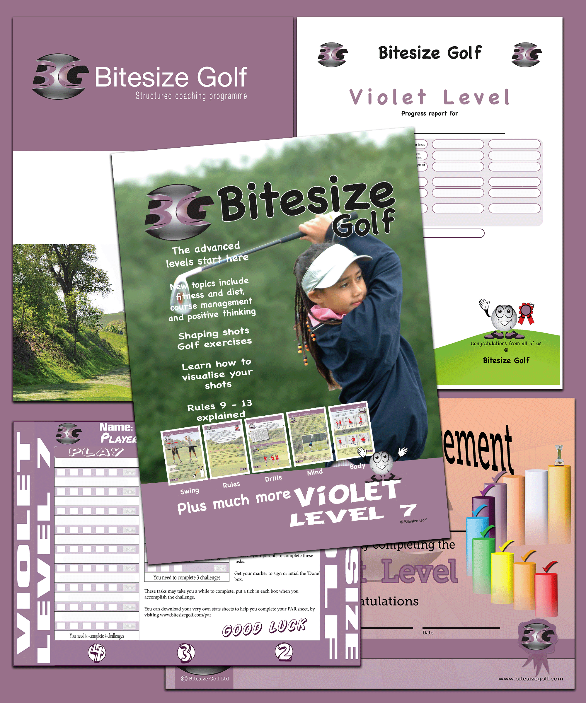 Bitesize Golf Violet Level