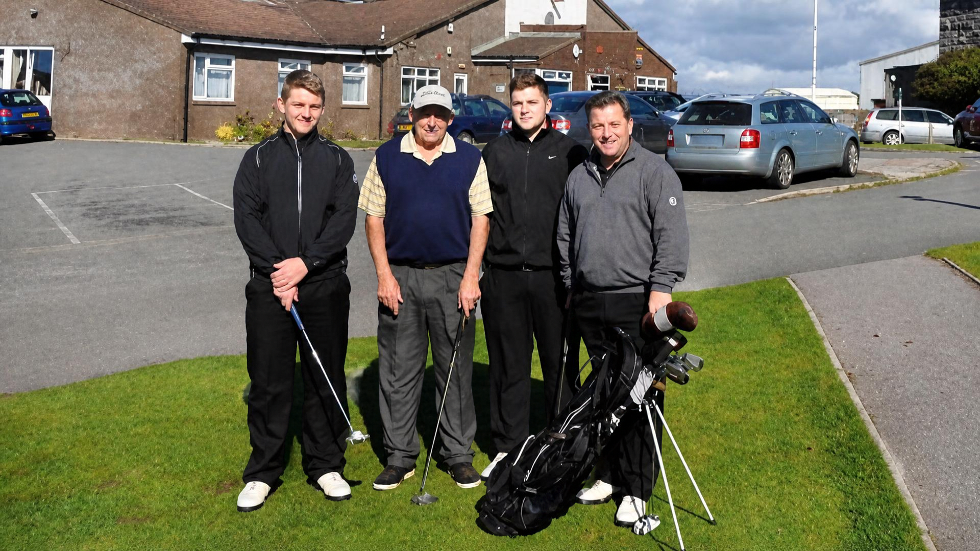 dave, dad and boys