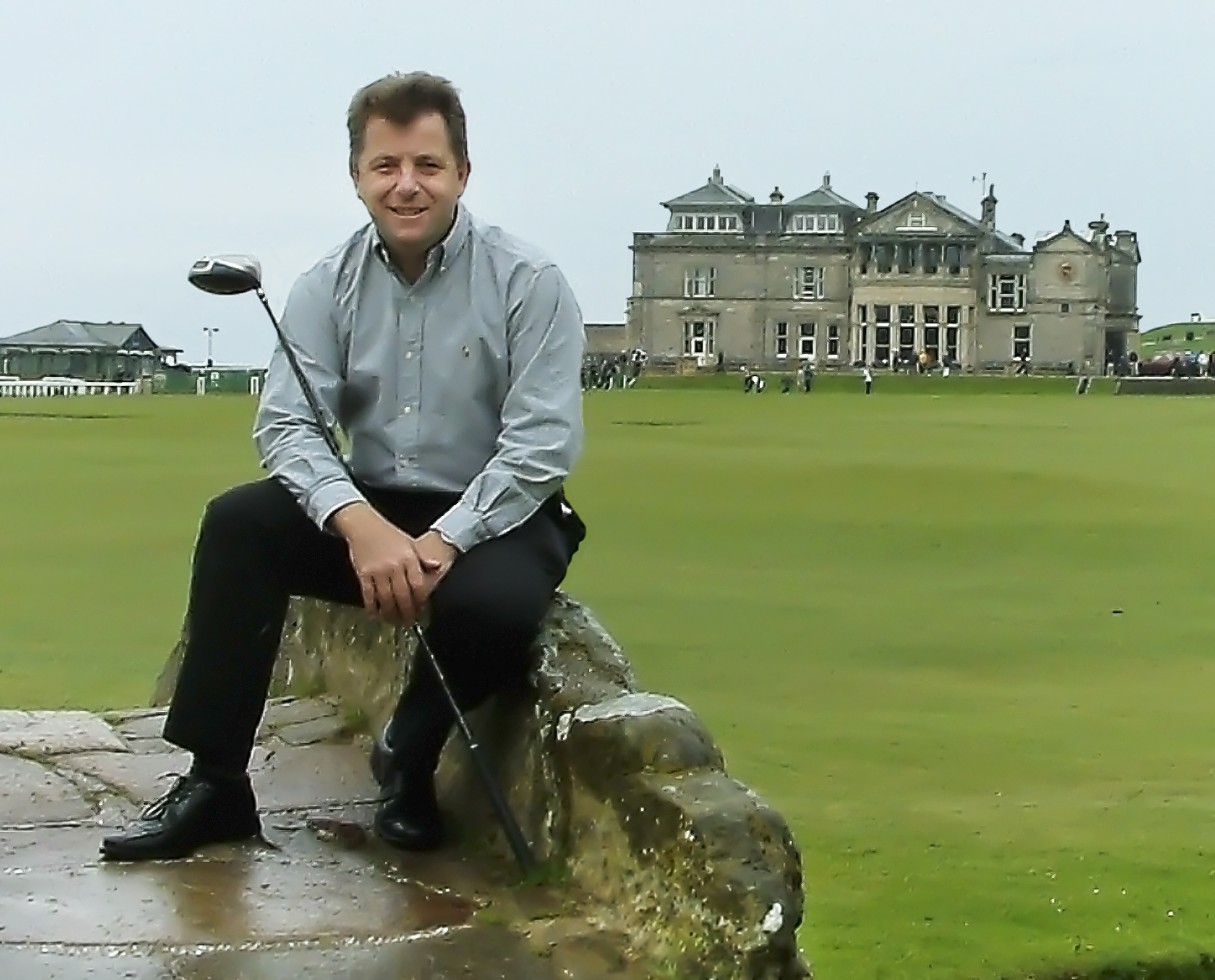 Dave at St Andrews