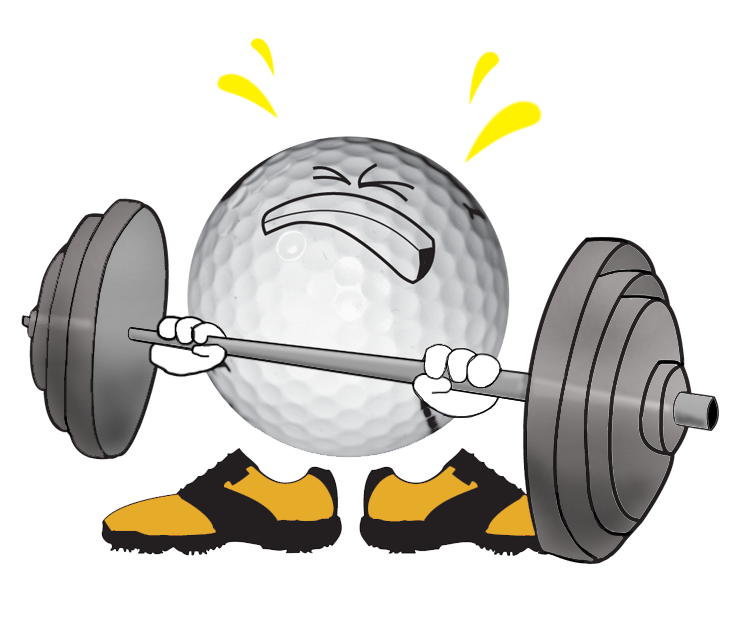 Bitesize Golf Fitness character