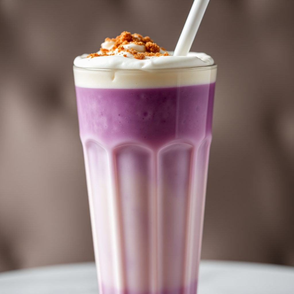 Taro Cheesecake Milk Tea