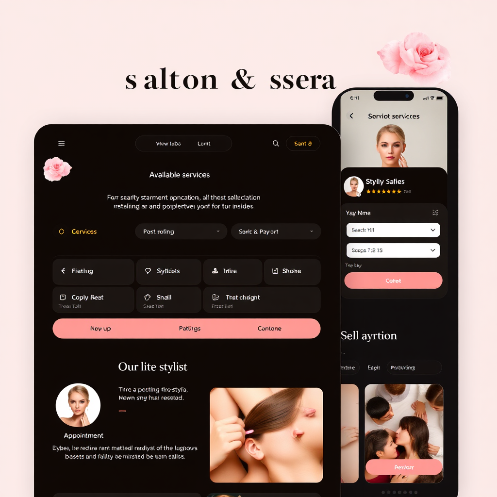 Saloon Booking System