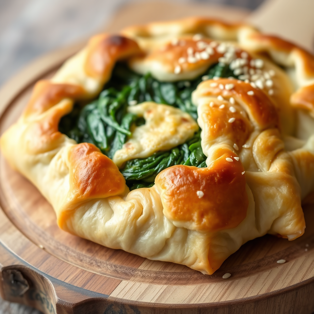 Spinach Fatayer Pie