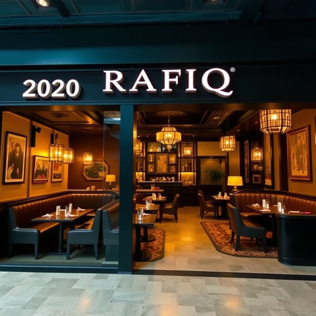 Renovated restaurant in 2020