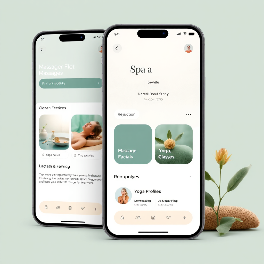 Spa and Wellness App
