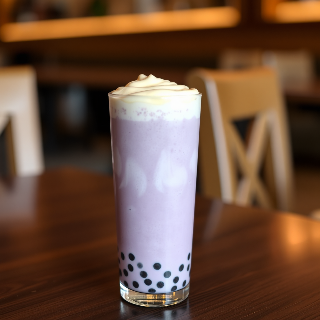 Taro Cheesecake Milk Tea