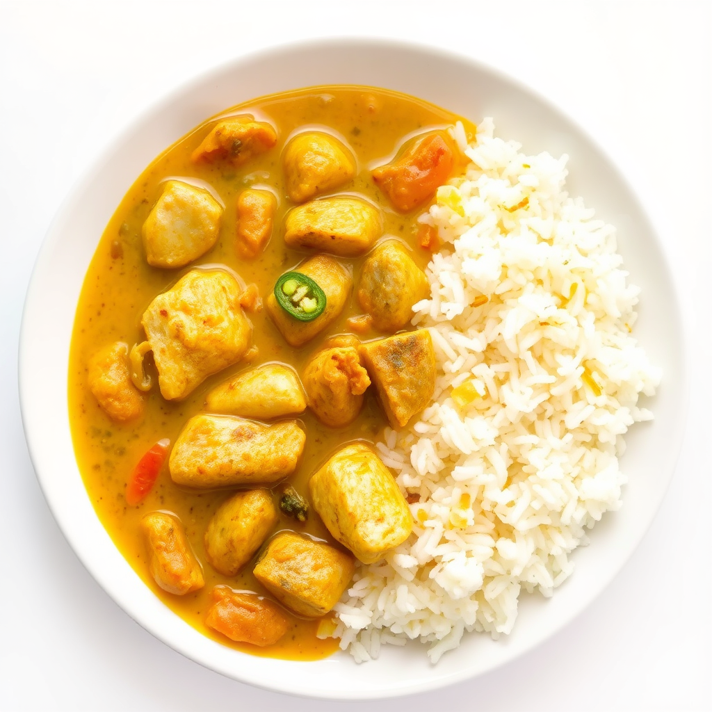 Baing Fish with White Rice