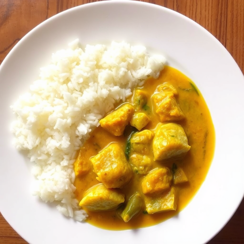 Kashki Fish with White Rice