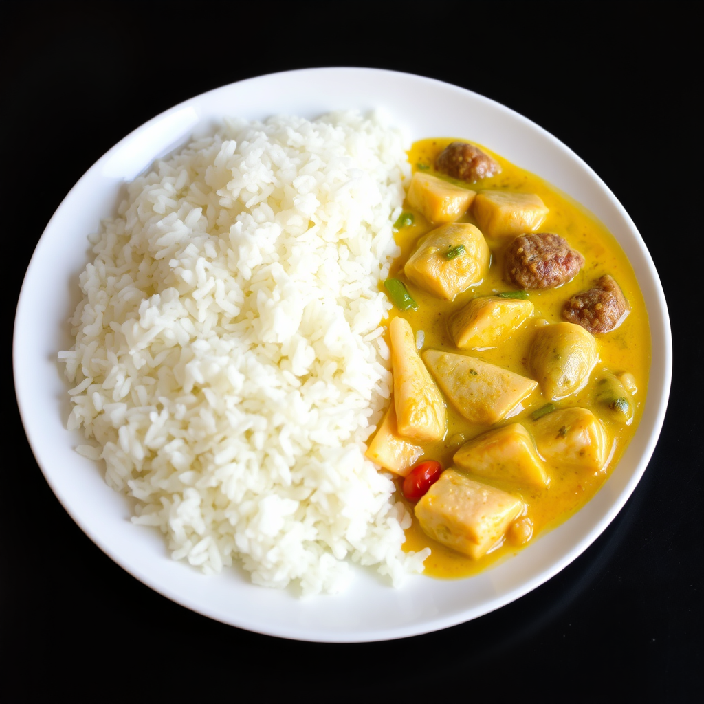 Churi Fish with White Rice