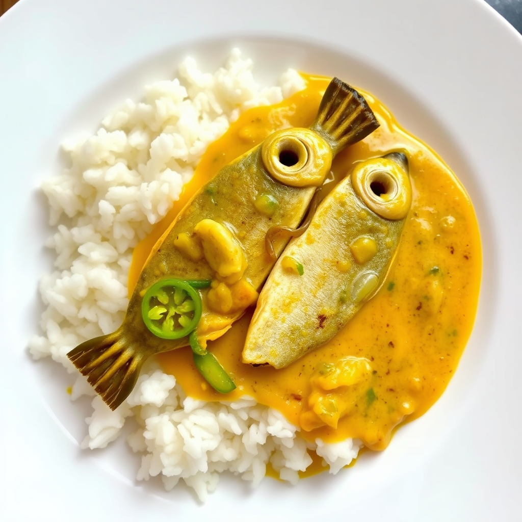 Rupchanda Fish with White Rice