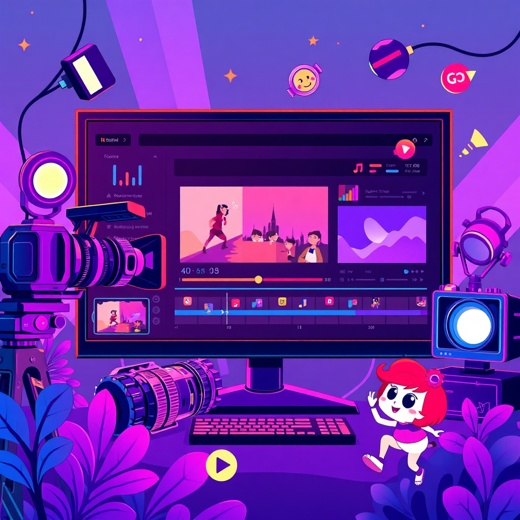 Video & Animation Production Scene