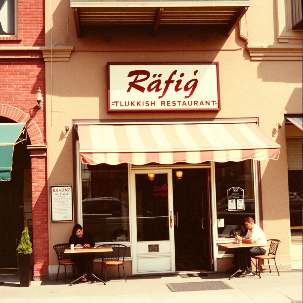 Original Rafiq restaurant in 1995