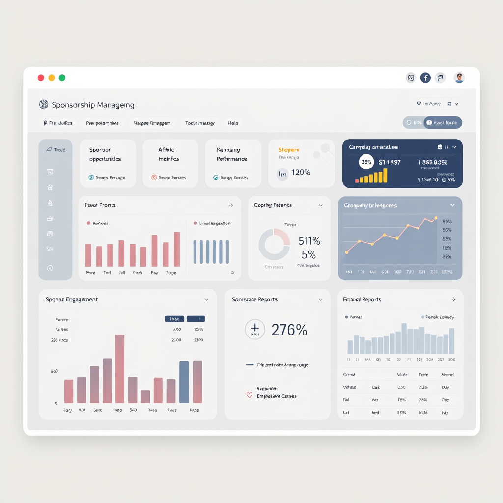 Sponsorship Management Platform
