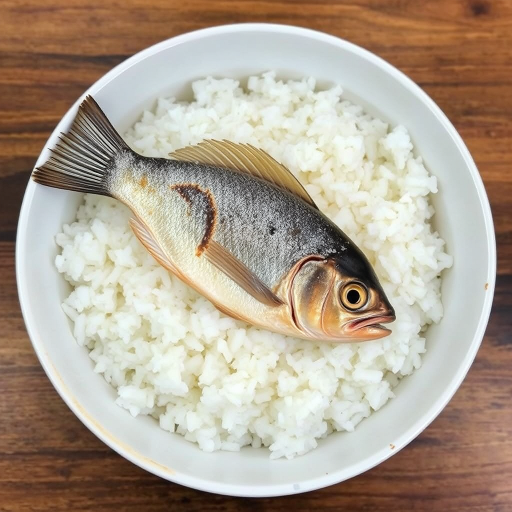 Batashi Fish White Rice