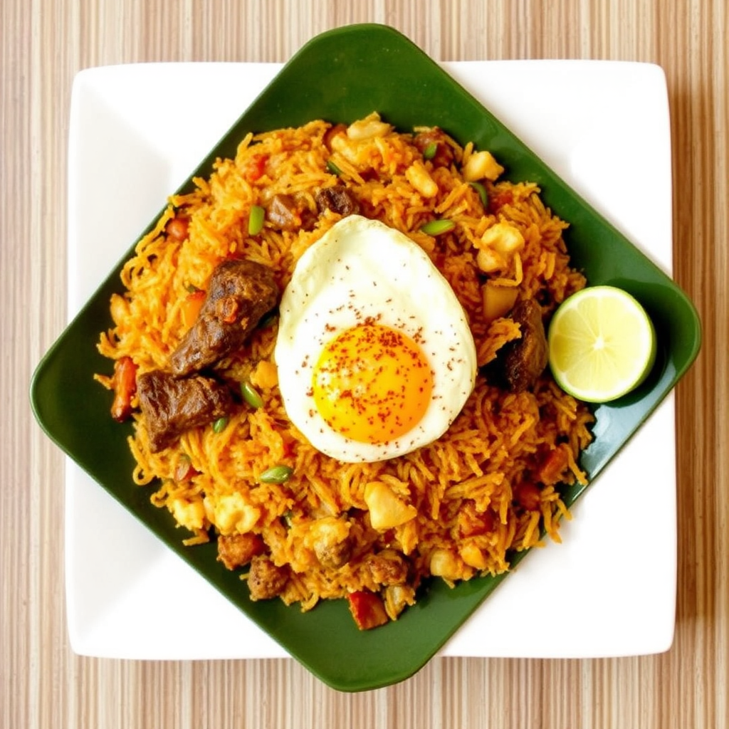 Friday Special: Beef Biryani, Tehari and Egg