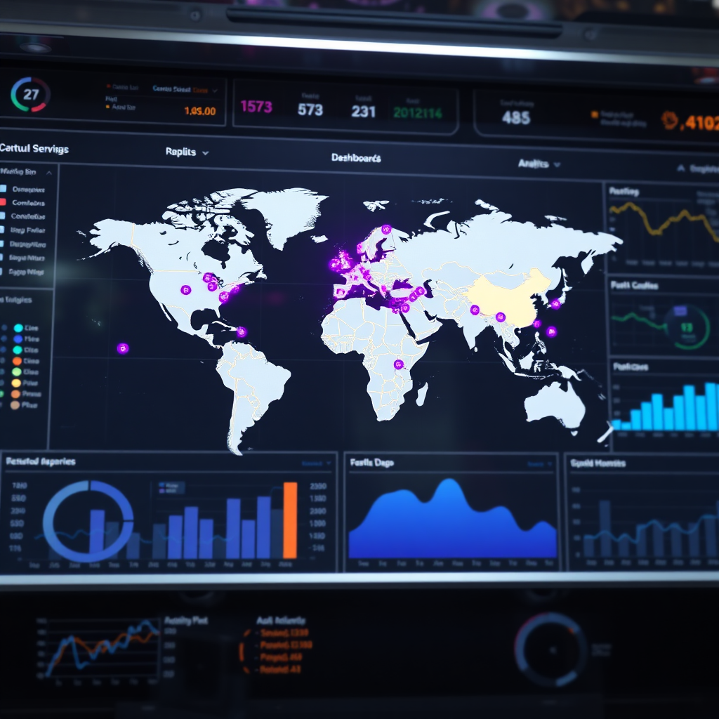 Global analytics dashboard