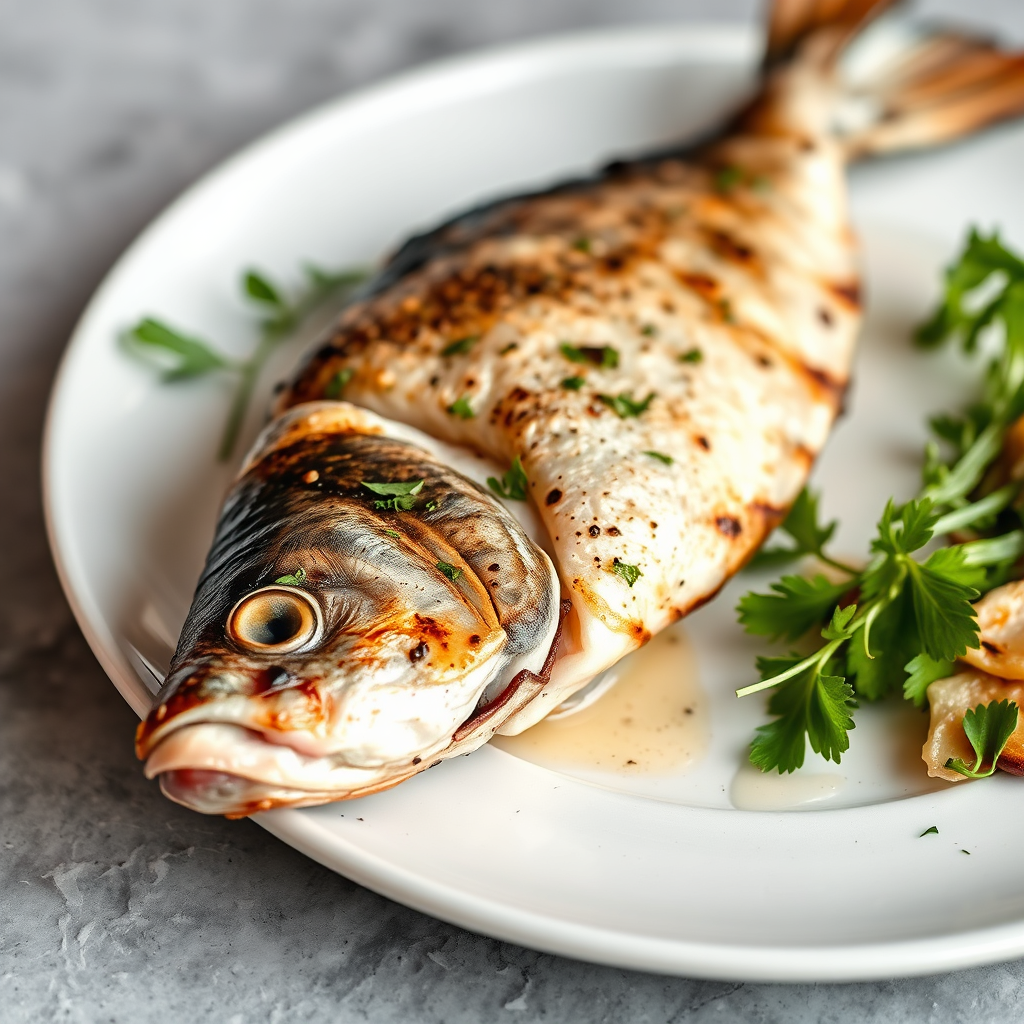 Seabass Fish BBQ
