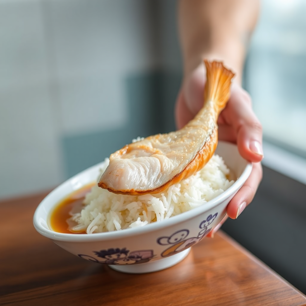 Rui Fish White Rice
