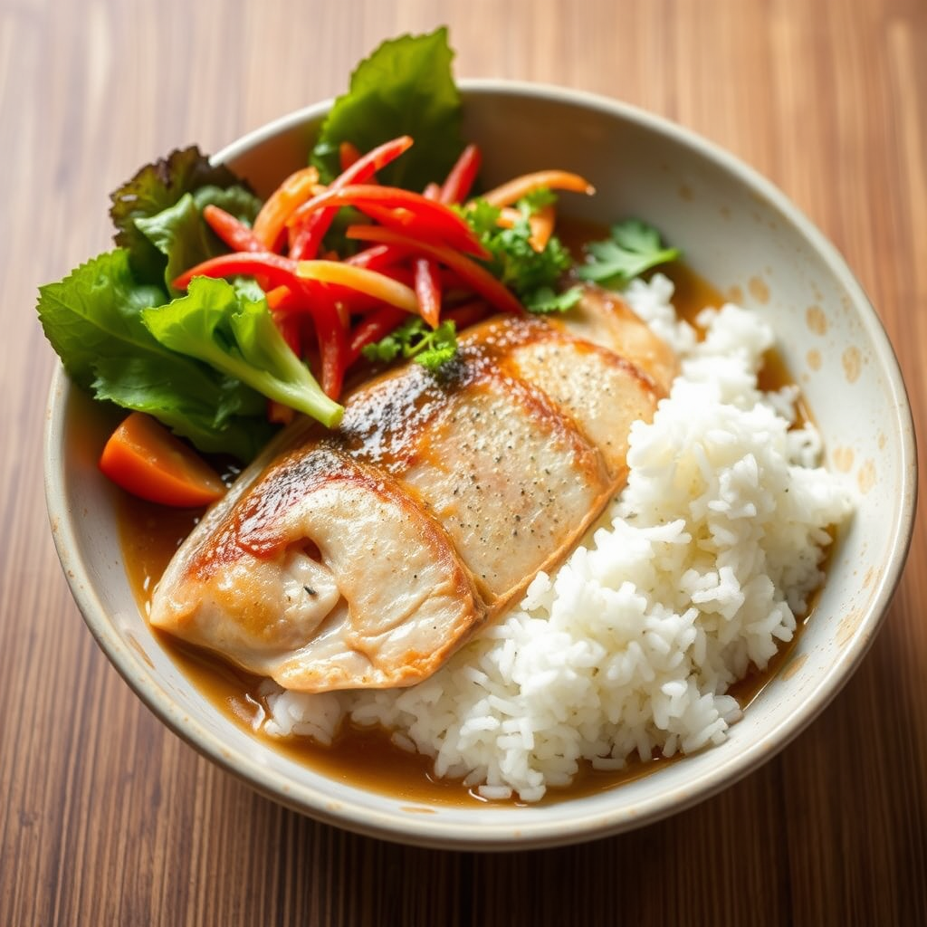 Tengra Fish White Rice
